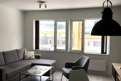 Image de Flott leilighet på 50 kvadrat midt i Tromsø sentrum med sengeplass til 5 gjester