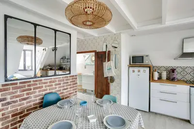 Image de Appartement pour 4 à 200m de la plage du Prieuré