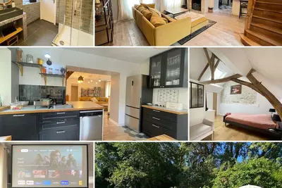 Image de Maison familiale climatisée, jardin, cinema et jeux