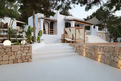Image de Villa Can Rafel. Ibizan design. Breathtaking ocean view Fully renovated