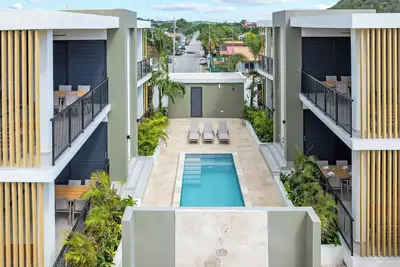 Image de Brand new, modern and bright apartment with spacious balcony and swimming pool