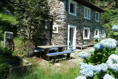 Image de Typical rustico on the edge of the village idyllically bordering the forest