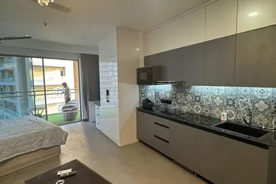 Image de Supernova Retreats Cozy 1-bedroom apartment with Ac, WiFi in nice Noida