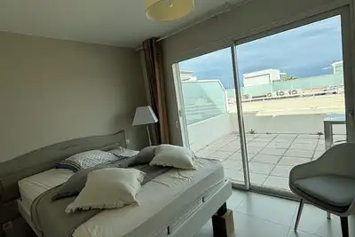 Image de Apt 6 couchages/3 ch, 7 min de la plage, 5 min gare