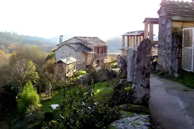 Image de Maison de campagne \"Laxa\" avec vue sur les montagnes, terrasse privée et Wi-Fi