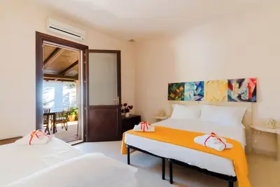 Image de Chambre \"Arancio\" avec terrasse privée, Wi-Fi et climatisation