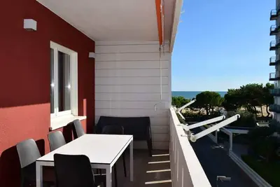 Appartement de vacances avec balcon et air conditionné