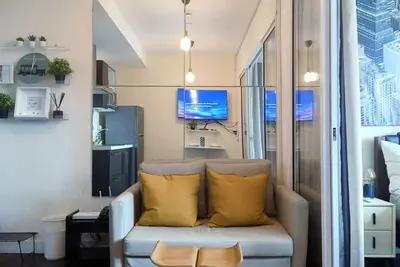Image de Urban Comfort: 1br Condo w/ Gym & WiFi in Vibrant Mandaluyong