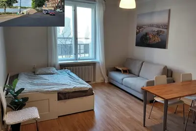 Image de Spacious studio apartment by the sea 41 m2
