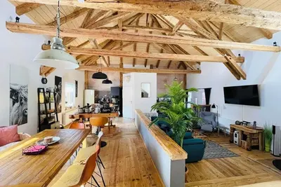 Image de Living loft with terrace between Lake Constance and the Alps. Pet friendly!