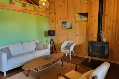 Image de Maison en bois dans la nature