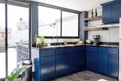 Image de Centrally located, modern and cozy apartment with terrace, 50 minutes away from Real de Catorce!