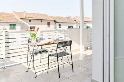 Image de Bel appartement pour 4 personnes avec climatisation, Wifi, terrasse, animaux admis et parking