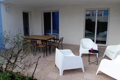 Image de Appartement 3*- Pontaillac, 3 chambres- jardin