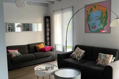 Image de Maison basque avec piscine