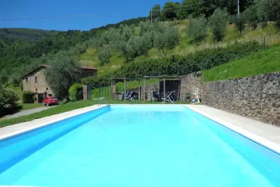 Image de Appartement \"Casa Di Pietro\" avec vue sur la montagne, piscine partagée et Wi-Fi