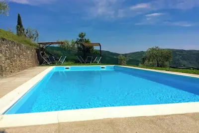 Image de Appartement \"Casa Di Mezzo\" avec vue sur la montagne, piscine partagée et Wi-Fi