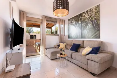 Image de Maison de vacances 'Lusia' avec vue sur les montagnes, terrasse privée et Wi-Fi