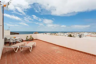 Maison de vacances 'Bianco' avec terrasse partagée et Wi-Fi