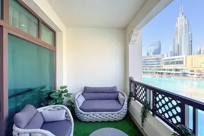 Image de Luxurious  2-bedroom apartment with Dubai Fountain View and Iconic Burj Khalifa