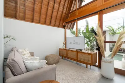 Image de Cozy boho design villa with private pool near the beach
