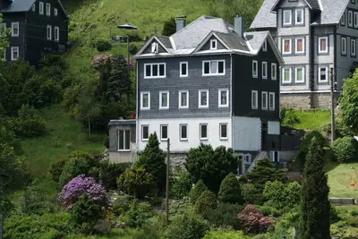 Image de Modern apartment with a beautiful view. Enjoy nature and the Christmas town!