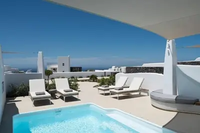 Image de Lavish Santorini Suite | Sunset Embrace Suite | Executive Two Bedroom Suite with Private Pool | Akrotiri