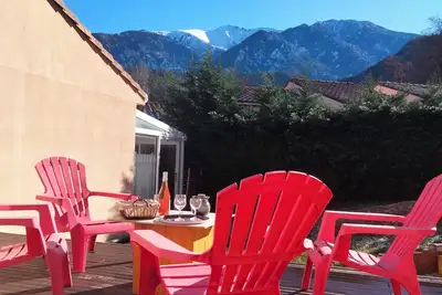 Image de Amandier du Canigou Une maison individuelle, plain pied, neuve face au Canigou