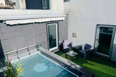 Image de Maison de vacances 'Nocashouse Porto' avec piscine privée, Wi-Fi et climatisation