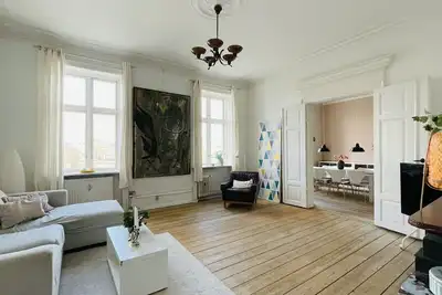 Image de Appartement à Copenhague avec 2 chambres à coucher, 4 couchages