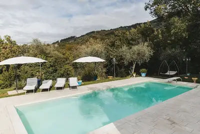 Image de Maison de vacances privée avec piscine privée, climatisation, Wifi, Tv, patio, vue panoramique