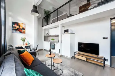 Image de Cozy apartment in Prague near KarlĂn Square