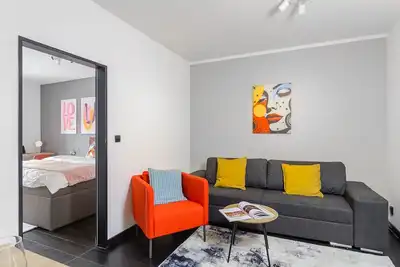 Image de Modern 3-bedroom apartment with balcony