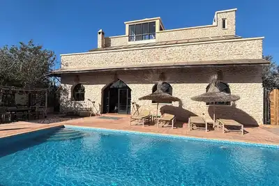 Maison d'hôtes avec piscine chauffée à Essaouira et Hammam