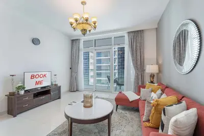 Image de Mesmerizing 2br in Emaar Beachfront with Sea Views!