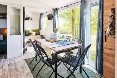 Image de Mobil-Home Modulo 4 Pièces 6/8 Personnes Climatisé + Tv