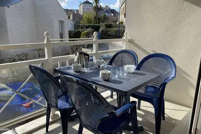 Image de Appartement duplex cosy à 400 m de la grande plage pour 6 personnes