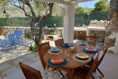 Cugnana Terrace in Villa Sandalia
