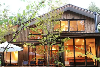 Image de New Open Karuizawa Style Villa Midori Private yard Luxury kitchen 3 bedrooms / Kitasaku-gun Nagano