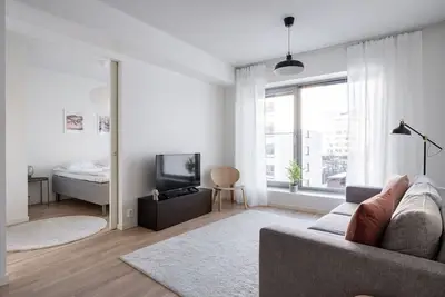 Image de Stylish New 1br Home with Sauna, Hosts 4 Guests