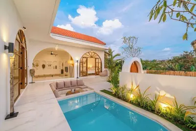 New Ricefields View 3br Central - Canggu beach