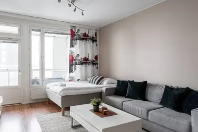 Image de Homelike 1br with Sauna, Free Parking & Balcony