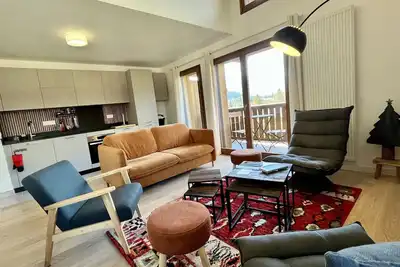 Image de Appartement élégant en duplex avec WiFi, 3 chambres