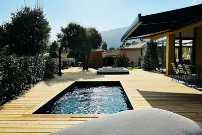 Image de Casa Ombra Porto-Vecchio 6 couchages 3 chambres 2 salle d'eau Pisc et Spa privés