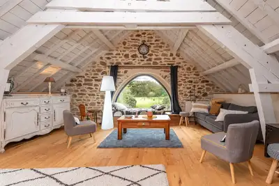 Maison de vacances 'Le Foutaye - Gîte En Pleine Nature' avec terrasse et jardin privés