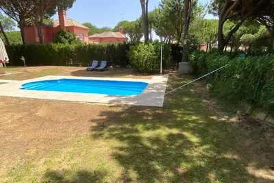 Villa 'La Cayetana Sancti Petri' avec piscine privée, terrasse privée et climatisation