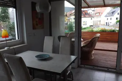 Image de Appartement \"Am Residenzschloss\" avec grande terrasse et Wi-Fi