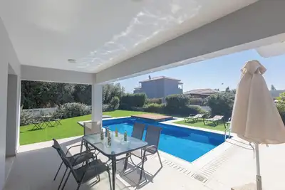 Image de Satin Villa D2, Modern 3 bed villa in Ayia Napa Center, 200 m from the beach