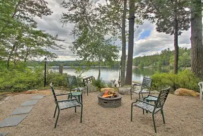 Stonedam Cottage on the shores of Lake Winni