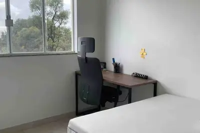 Image de Studio apartment 13 minutes from Asa Norte with a touch of art and incredible views